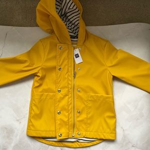 Gap Yellow rain coat
